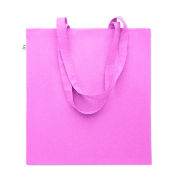 Logotrade promotional item picture of: Recycled cotton shopping bag