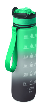 Logo trade corporate gift photo of: Sports water bottle RPET 1L