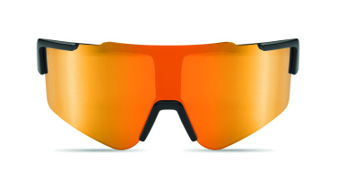Logo trade corporate gifts picture of: Mirrored sports sunglasses
