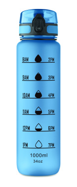 Logotrade promotional item picture of: Sports water bottle RPET 1L