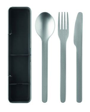 Logo trade promotional gift photo of: Stainless steel cutlery set