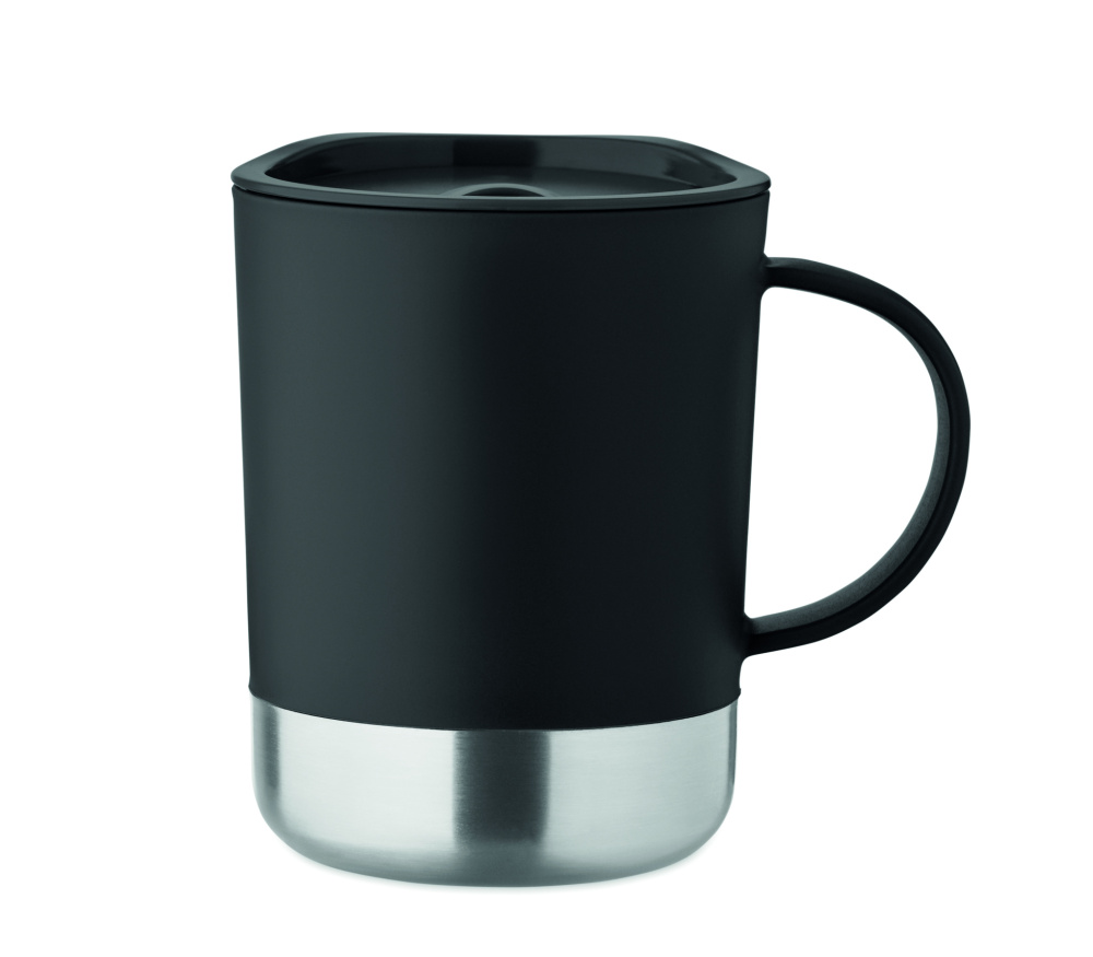 Logo trade corporate gifts image of: Single wall mug 300ml
