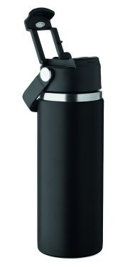 Logo trade promotional items image of: Double wall bottle 500 ml