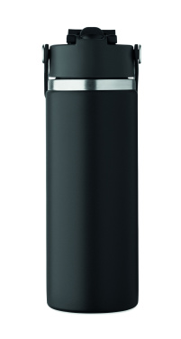 Logo trade business gifts image of: Double wall bottle 500 ml