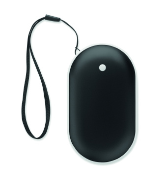 Logo trade promotional giveaways picture of: Aluminium electric hand warmer