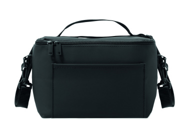 Logo trade promotional merchandise picture of: PU cooler bag