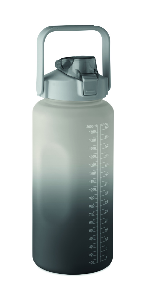 Logo trade promotional gift photo of: RPET water bottle 2000ml