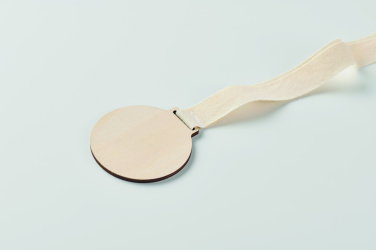 Logo trade corporate gift photo of: Wooden medal
