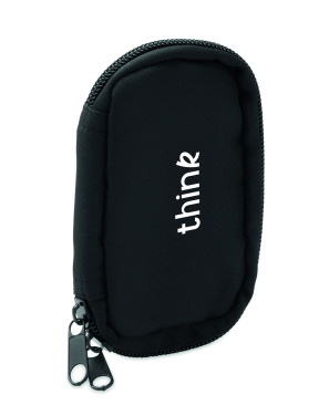 Logo trade promotional merchandise photo of: Key case in 300D RPET