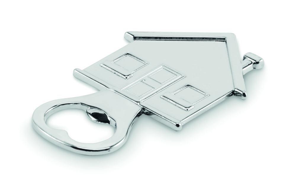 Logotrade corporate gift image of: House shape bottle opener