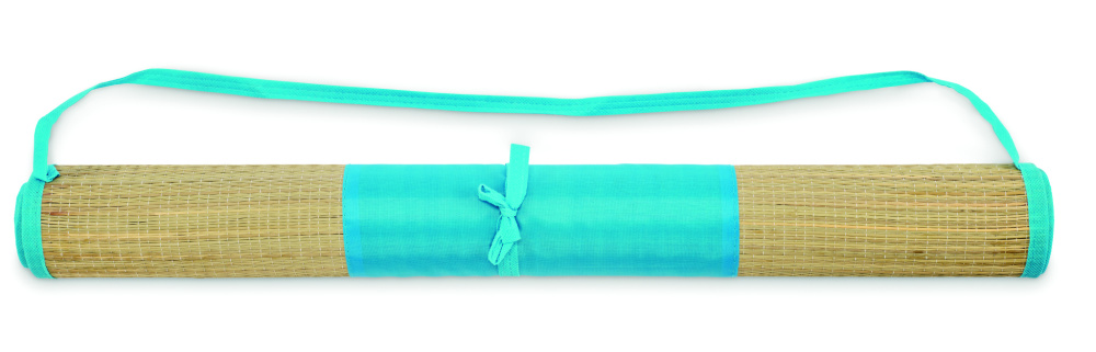 Logo trade advertising products picture of: Natural straw beach mat