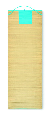 Logo trade business gift photo of: Natural straw beach mat