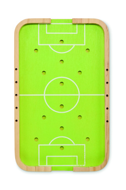 Logo trade promotional items image of: Wooden soccer game