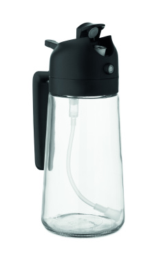 Logo trade advertising products image of: Glass oil dispenser & sprayer