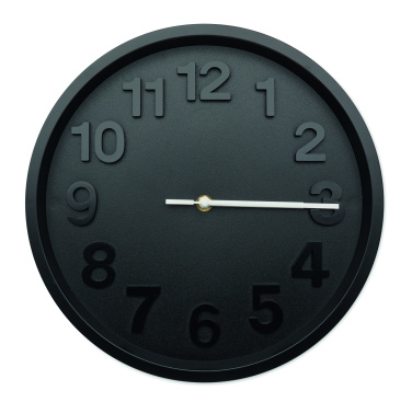 Logo trade promotional gift photo of: Wall clock in PP