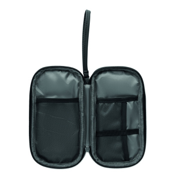 Logotrade promotional items photo of: Tech organiser pouch 600D RPET