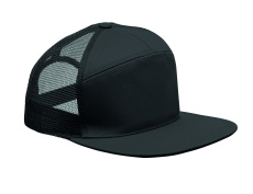 7 panel flat visor cap