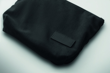 Logo trade promotional merchandise picture of: Corduroy cosmetic bag