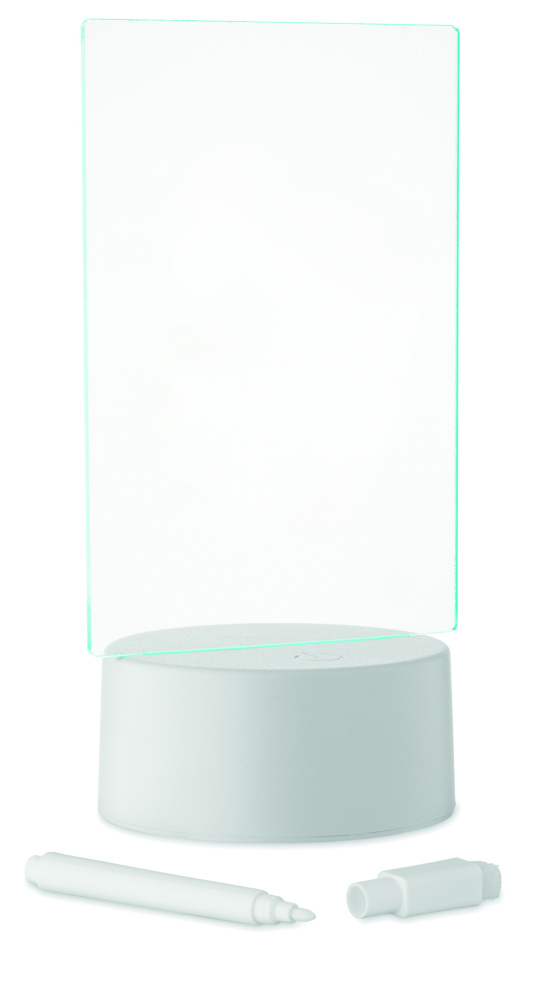 Logotrade corporate gifts photo of: Light-up LED memo board