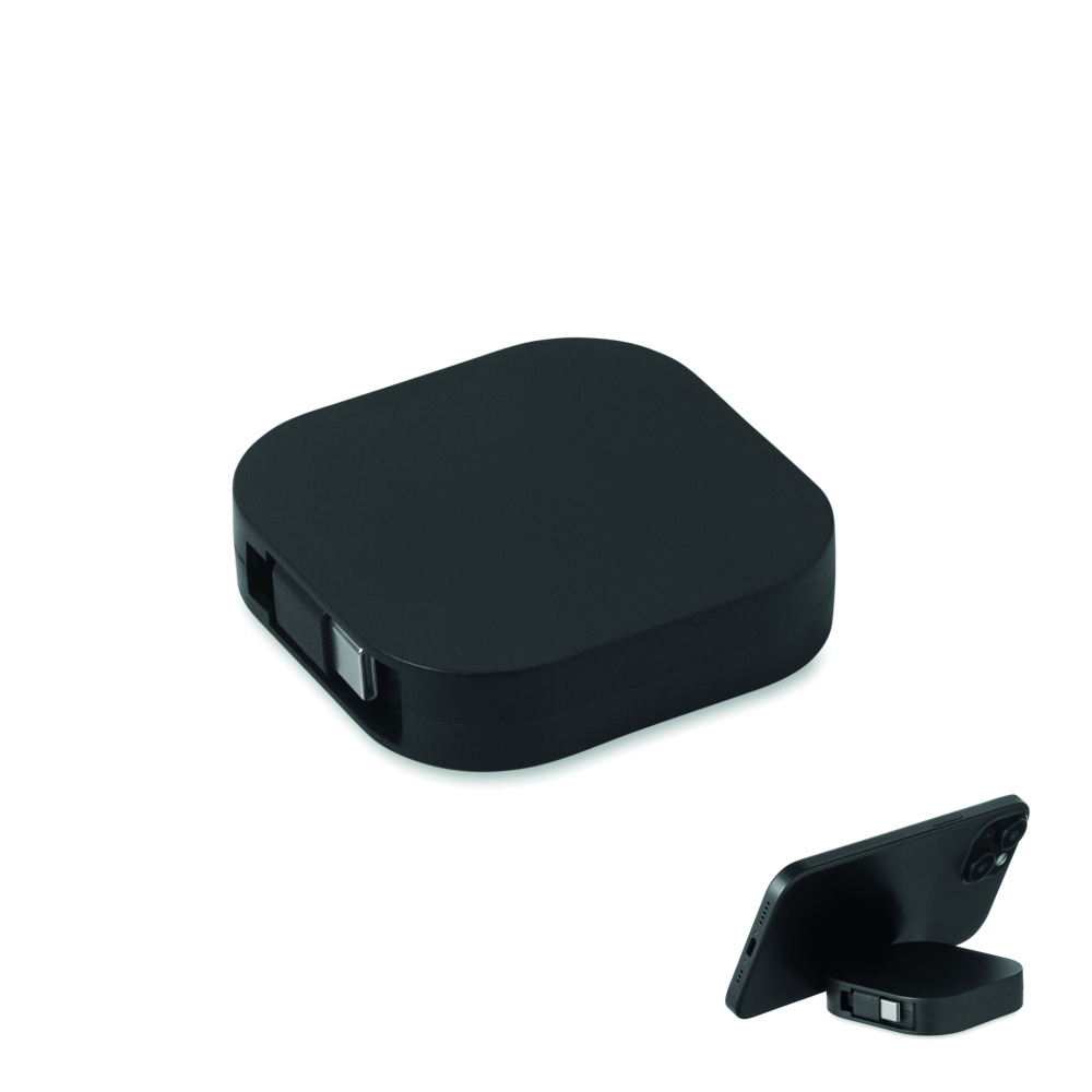 Logotrade corporate gift image of: 100W retractable charging cable