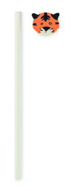 Logo trade promotional item photo of: Wooden pencil in animal shape