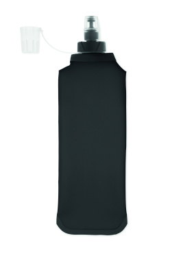 Logo trade promotional giveaways image of: Foldable water bottle 500ml