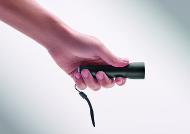 Logo trade business gift photo of: Aluminium rechargeable torch