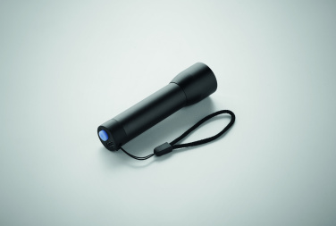 Logo trade promotional gift photo of: Aluminium rechargeable torch
