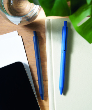 Logotrade promotional merchandise picture of: Wheat Straw/ABS push type pen