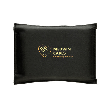 Logo trade corporate gifts image of: Solra emergency blanket in RCS recycled RPET pouch
