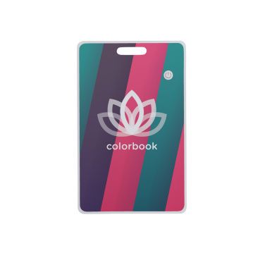 Logo trade promotional products image of: Findit Dual RCS rplastic ultra-thin finder card rechargeable