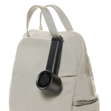 Logotrade promotional merchandise image of: Twist RCS recycled plastic re-chargeable portable fan