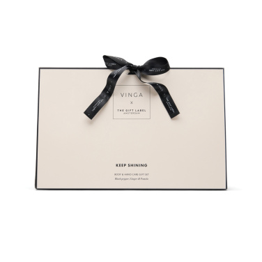 Logo trade promotional gifts picture of: VINGA x TGL body and hand care gift set