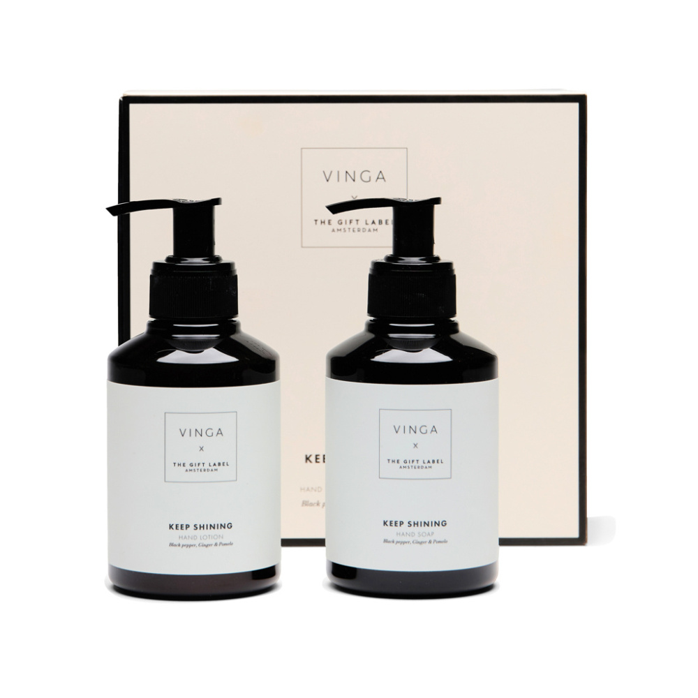 Logotrade business gift image of: VINGA x TGL hand care gift set