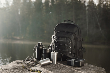 Logo trade promotional merchandise picture of: VINGA Parks RCS SS bottle, 400 ML