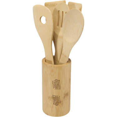 Logo trade advertising product photo of: Tala bamboo kitchen tool set
