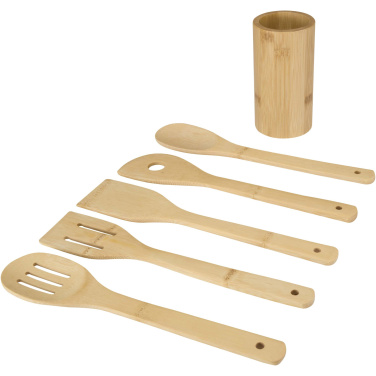 Logo trade promotional items image of: Tala bamboo kitchen tool set