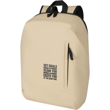 Logo trade promotional giveaways picture of: Resi Plus 15" GRS recycled anti-theft backpack 18L