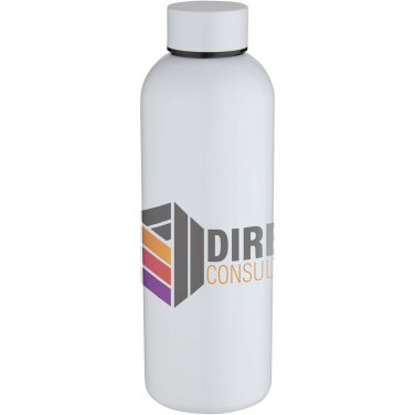 Logo trade advertising products image of: Spring 750 ml sublimation RCS recycled single wall stainless steel water bottle