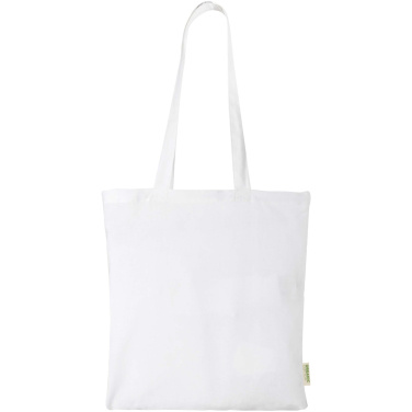 Logo trade promotional merchandise picture of: Odisha 140 g/m² OCS organic tote bag 7L 