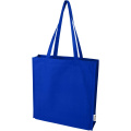 Odisha 180 g/m² OCS organic full gusset tote bag 14L , Royal blue