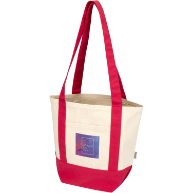 Logo trade advertising products picture of: Sam 320 g/m² GRS recycled mini cotton tote bag