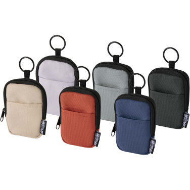 Logo trade promotional merchandise photo of: Byron Clip & Go GRS recycled small pouch 0.2L