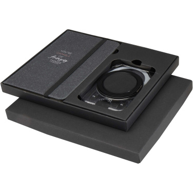 Logotrade promotional merchandise photo of: Kern A6 hard cover notebook and MagSafe wallet gift set