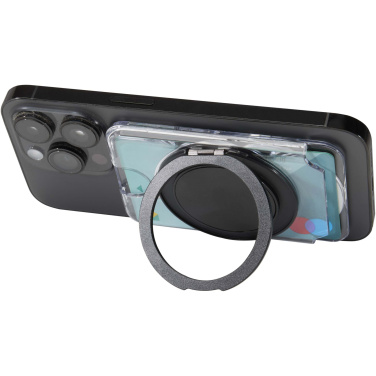 Logo trade promotional merchandise image of: Kern A6 hard cover notebook and MagSafe wallet gift set