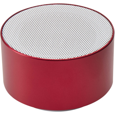 Logo trade corporate gifts picture of: Ankaa 3W recycled aluminium wireless Bluetooth® speaker