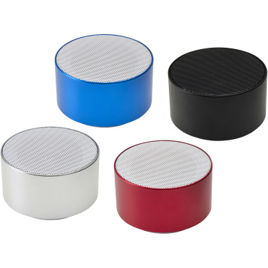 Logotrade promotional item picture of: Ankaa 3W recycled aluminium wireless Bluetooth® speaker