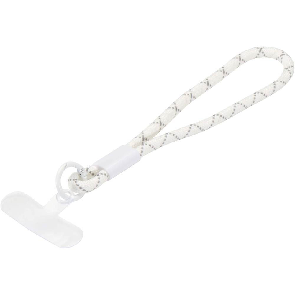 Logotrade promotional product image of: Arich recycled plastic smartphone wristband