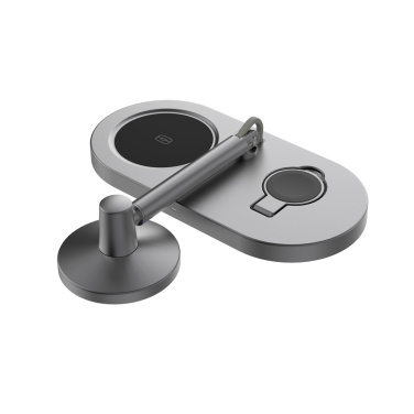 Logo trade business gift photo of: Quantum RCS ultra-fast 25W Magnetic desk wireless Charger