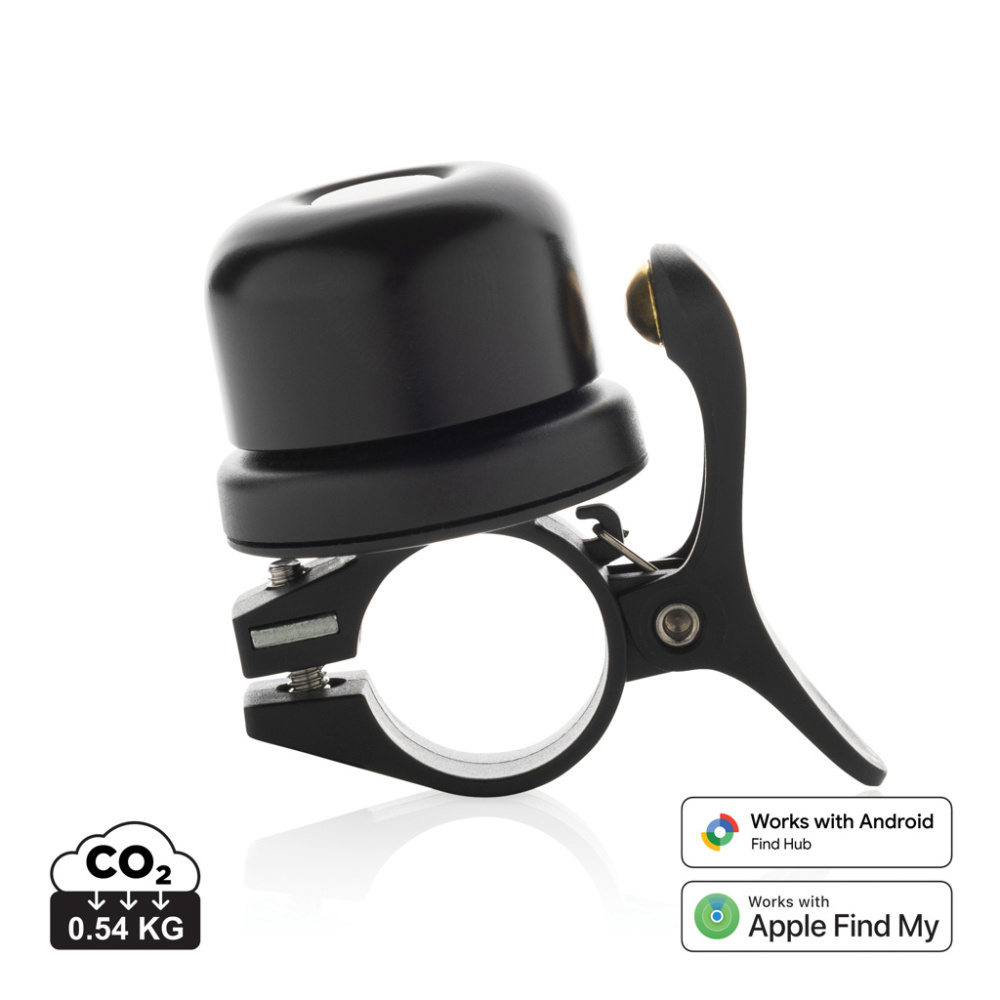 Logotrade promotional merchandise picture of: Bike finder Dual RCS bike bell with worldwide locating